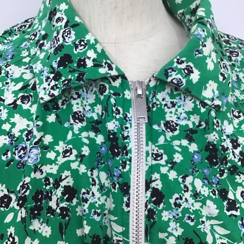 ザラ ZARA ワンピース・ドレス・オールインワン ワンピース・ドレス・オールインワン 半袖オールインワン 花柄シャツ ワイドパンツ S プリント マルチカラー / マルチカラー / レディース USED 古着 中古 10126927