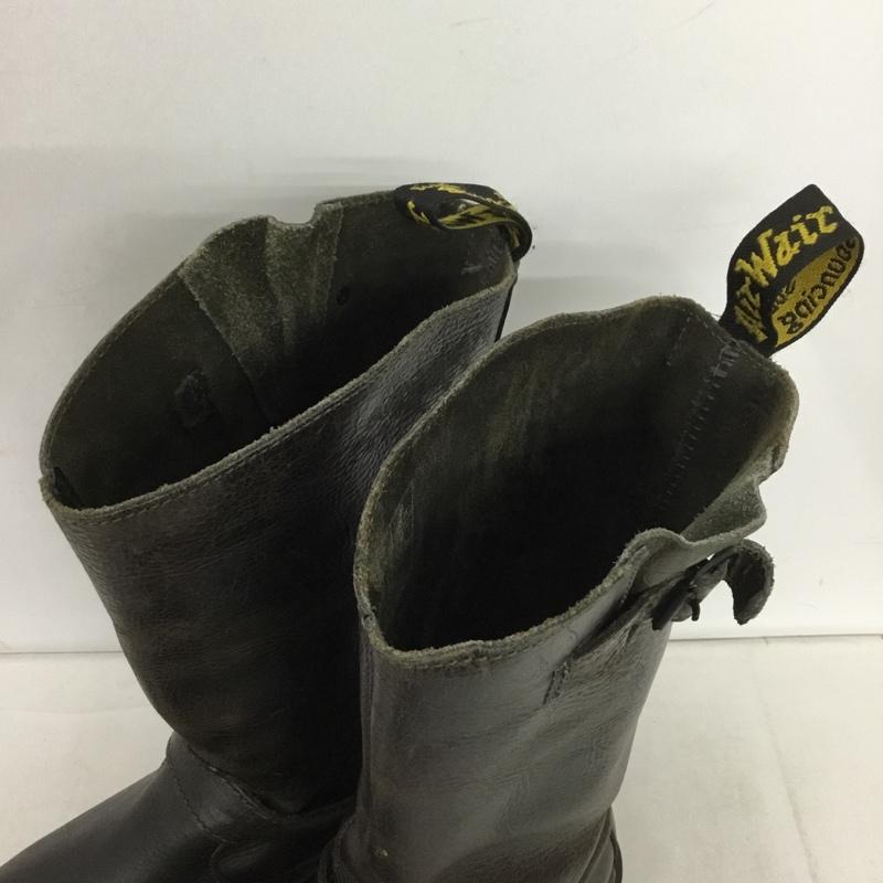 ドクターマーチン Dr.Martens ブーツ 一般 エンジニアブーツ UK7 US:8 無地 黒 / ブラック / メンズ USED 古着 中古 10149864