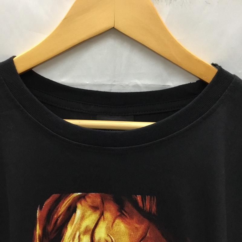 古着 USED Tシャツ 半袖 半袖カットソー プリントTシャツ クルーネックカットソー バンドTシャツ XL プリント 黒 / ブラック / メンズ USED 古着 中古 10108346