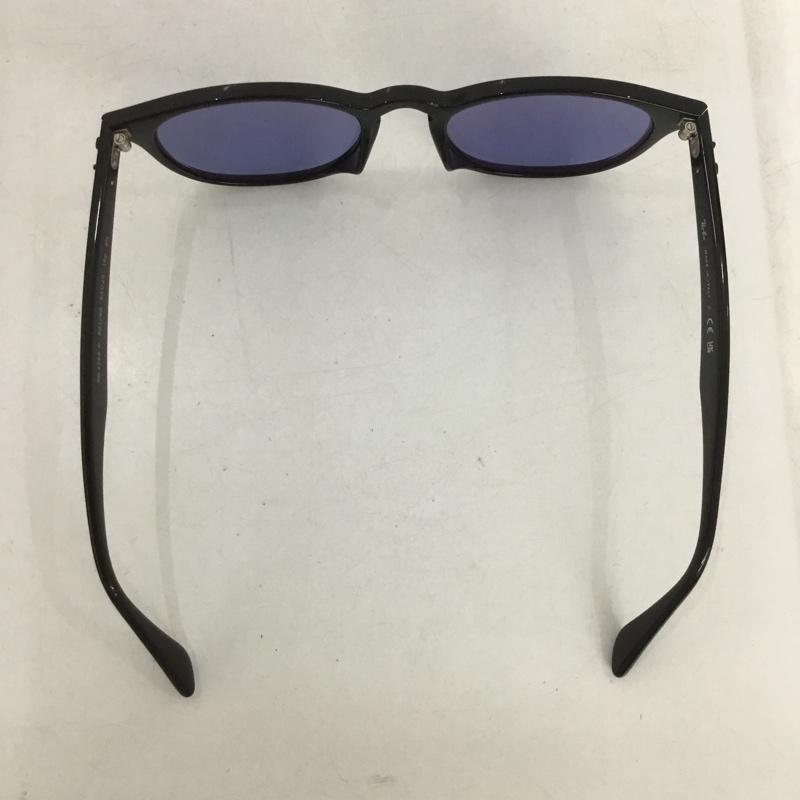 レイバン Ray-Ban めがね・サングラス サングラス RB4259-F カラーレンズ ケース付き ロゴ、文字 黒 / ブラック / X 青 / ブルー / メンズ USED 古着 中古 10133294
