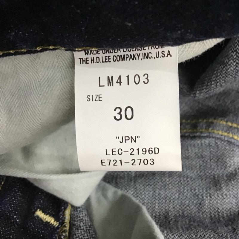 リー Lee パンツ ショートパンツ デニムショートパンツ ハーフパンツ カジュアルパンツ 30インチ 無地 インディゴ / インディゴ / メンズ USED 古着 中古 10130139