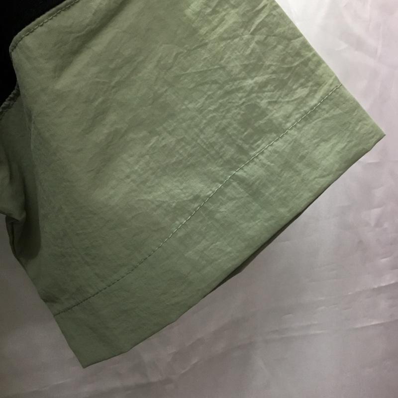 シーバ Sheba カットソー 半袖 半袖カットソー プリントTシャツ クルーネックカットソー バイカラー 1 無地 黒 / ブラック / X 緑 / グリーン /  メンズ USED 古着 中古 10112329