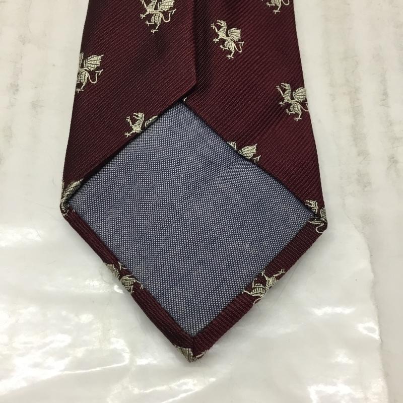 ブルックスブラザーズ BROOKS BROTHERS ネクタイ ネクタイ シルク 総柄 ボルドー / ボルドー / メンズ USED 古着 中古 10113599