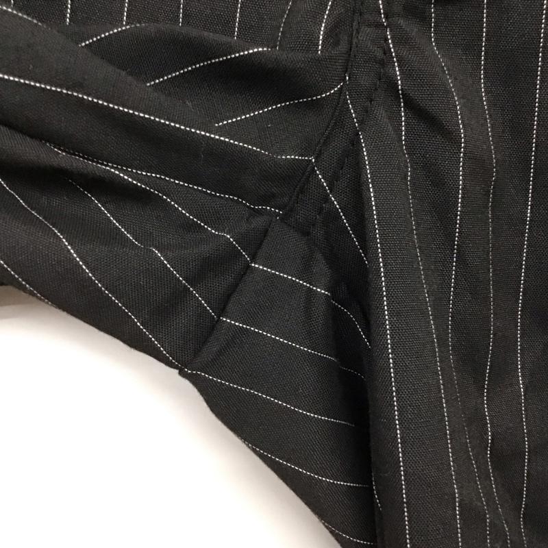 ステューシー STUSSY パンツ スラックス スラックスパンツ ワイドパンツ カジュアルパンツ M ストライプ 黒 / ブラック / メンズ USED 古着 中古 10139290