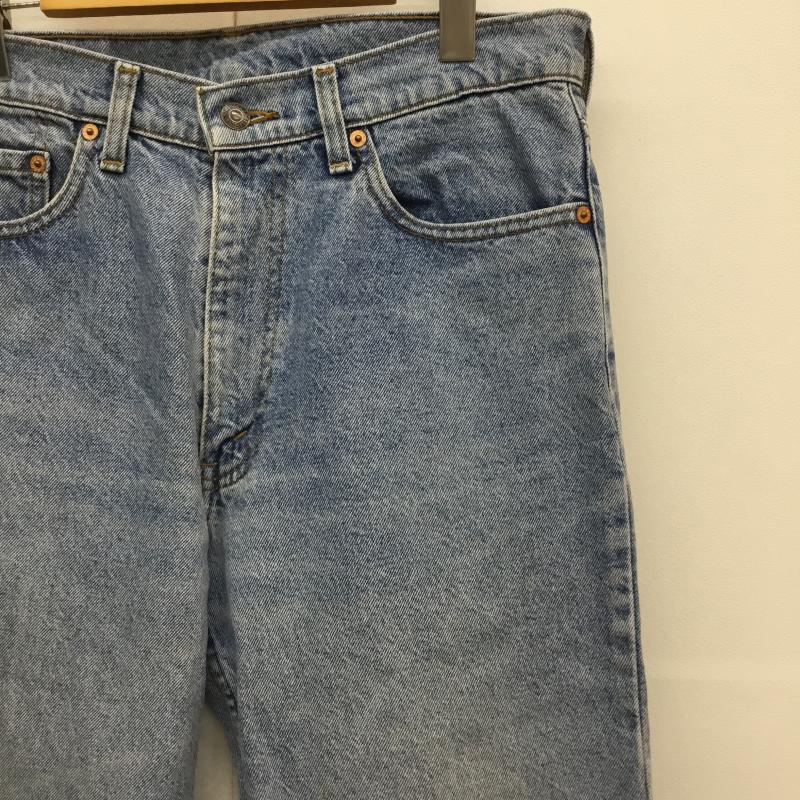 リーバイス Levi s パンツ デニム、ジーンズ 90’s 616-0217 PCL-441P 33インチ 無地 青 / ブルー /  メンズ USED 古着 中古 10125237