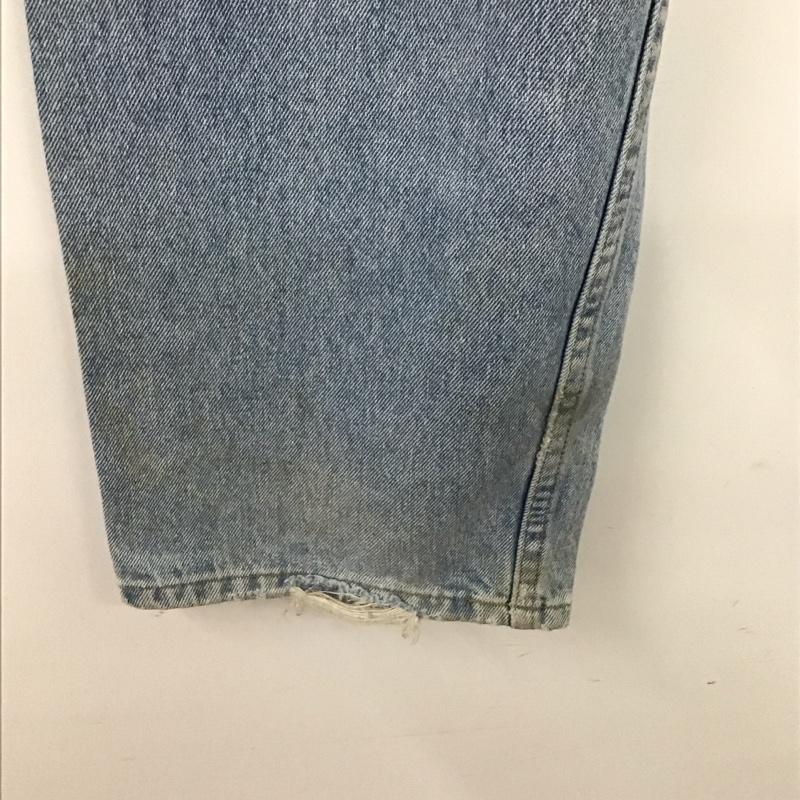 ポロジーンズカンパニー POLO JEANS COMPANY パンツ デニム、ジーンズ デニムパンツ ワイドパンツ カジュアルパンツ 32インチ 無地 インディゴ / インディゴ / メンズ USED 古着 中古 10132607