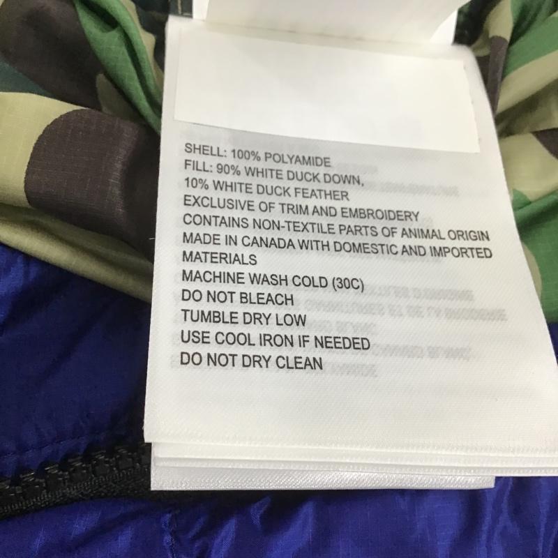 アベイシングエイプ A BATHING APE ジャケット、上着 ダウンジャケット CANADA GOOSE カモ SHARK HOODIE FOR BAPE XXL 総柄 マルチカラー / マルチカラー / メンズ USED 古着 中古 10106093