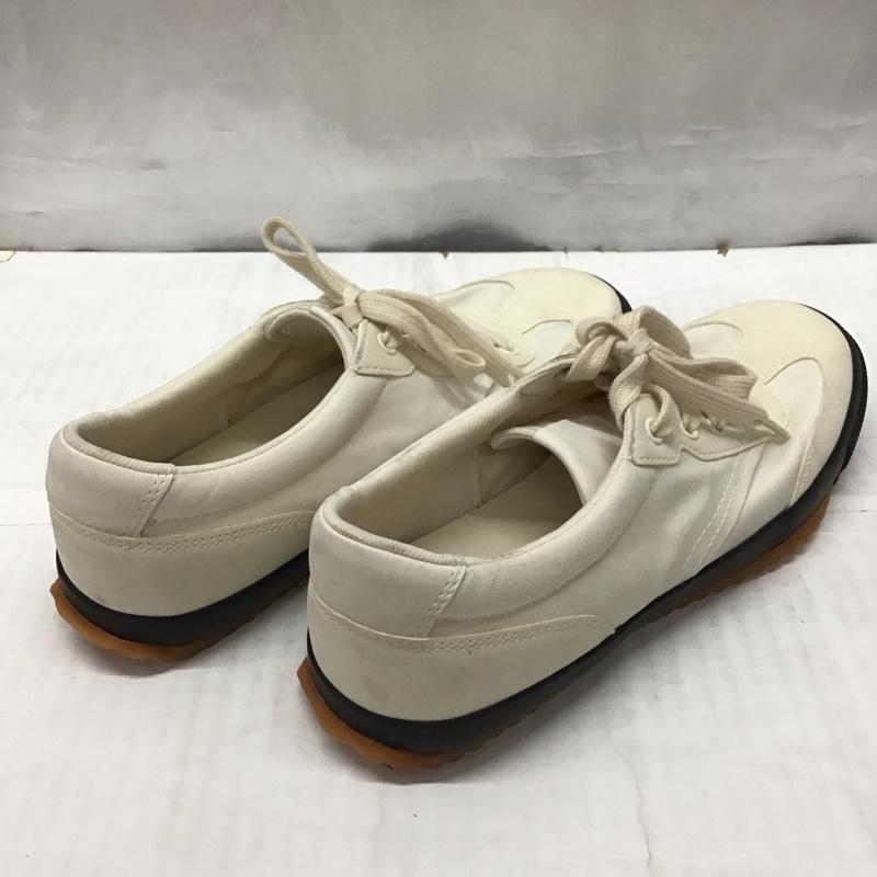 ザラ ZARA スニーカー スニーカー 5473 310 001 EU39 無地 アイボリー / アイボリー / X 黒 / ブラック / レディース USED 古着 中古 10119351