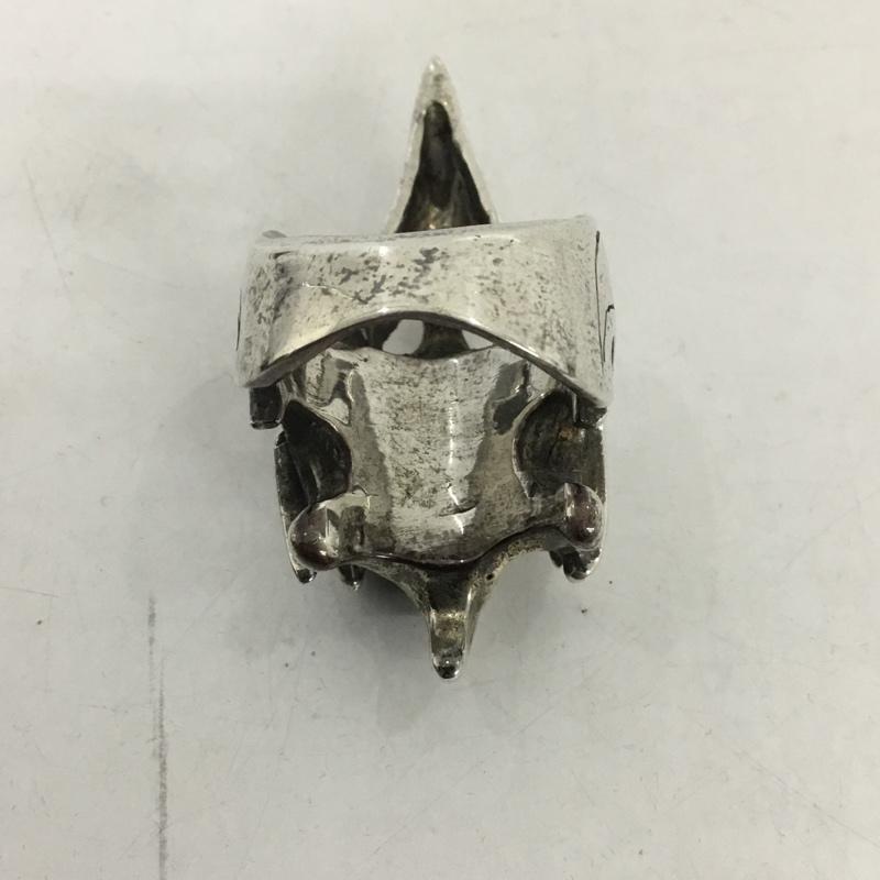 クレイジーピッグ CRAZY PIG アクセサリー 指輪 イーヴル バード スカルリング シルバー 21号 銀 / シルバー / メンズ USED 古着 中古 10125228