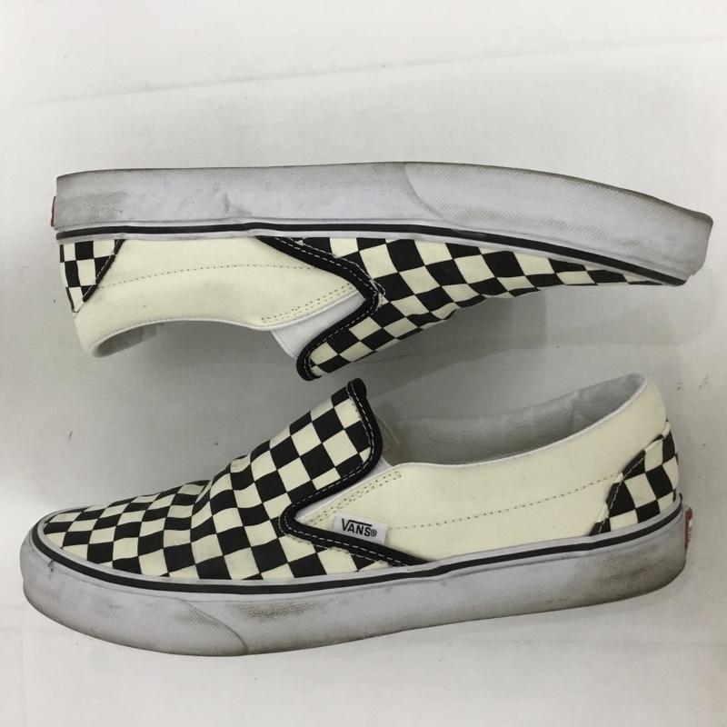 バンズ VANS スリッポン スリッポン 507698 OLD SCHOOL 28.5cm 28.5cm 黒 / ブラック / X オフホワイト / オフホワイト / メンズ USED 古着 中古 10125191