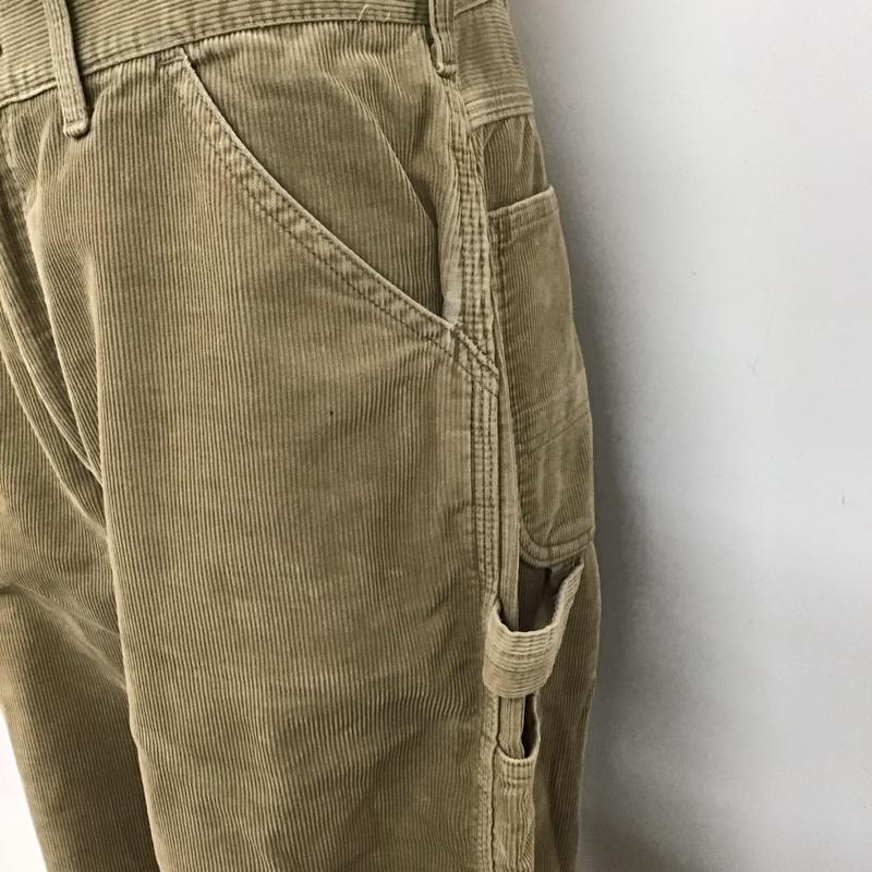 カーハート Carhartt パンツ デニム、ジーンズ コーデュロイパンツ ストレートパンツ カジュアルパンツ 32インチ 無地 ベージュ / ベージュ /  メンズ USED 古着 中古 10124788