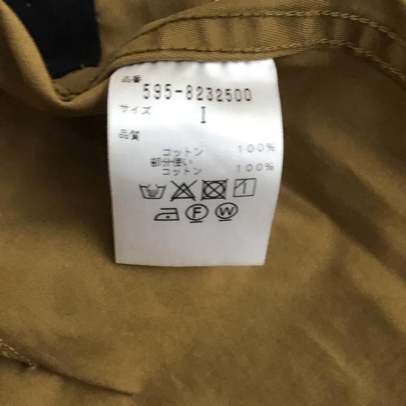 エムエイチエル MHL. スカート ひざ丈スカート 595-8232500 コットン 膝下丈 巻スカート ラップスカート 1 無地 ベージュ / ベージュ / レディース USED 古着 中古 10108564