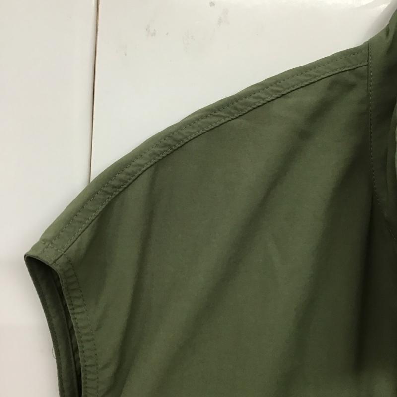 ダブルクローゼット w closet ベスト ベスト FREE 無地 カーキ / カーキ / レディース USED 古着 中古 10131842