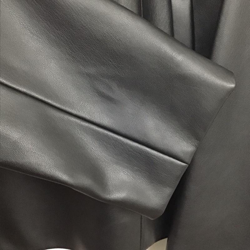 オペークドットクリップ OPAQUE.CLIP ジャケット、上着 ライダース 637-46007 L 無地 黒 / ブラック / レディース USED 古着 中古 10130386