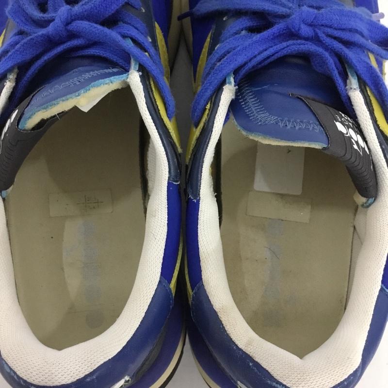 ディアドラ DIADORA スニーカー スニーカー 1012637 ローカット 27cm 27.0cm ロゴ、文字 青 / ブルー / X 黄 / イエロー / メンズ USED 古着 中古 10136384
