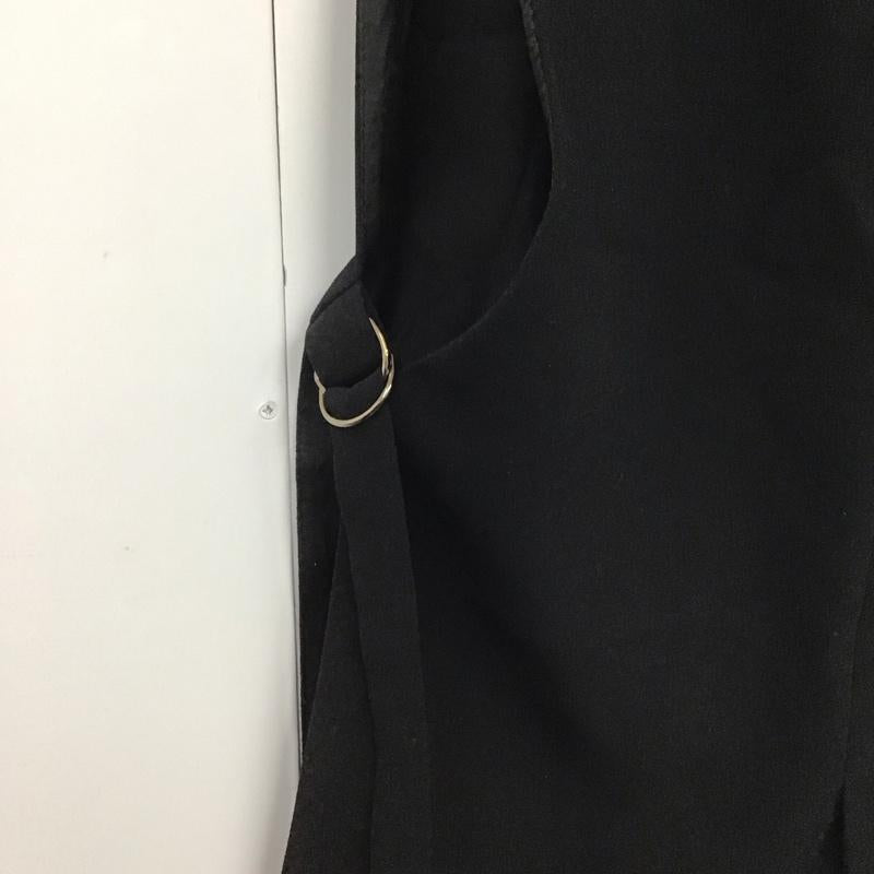 ザラ ZARA ベスト ベスト M 無地 黒 / ブラック / レディース USED 古着 中古 10124794