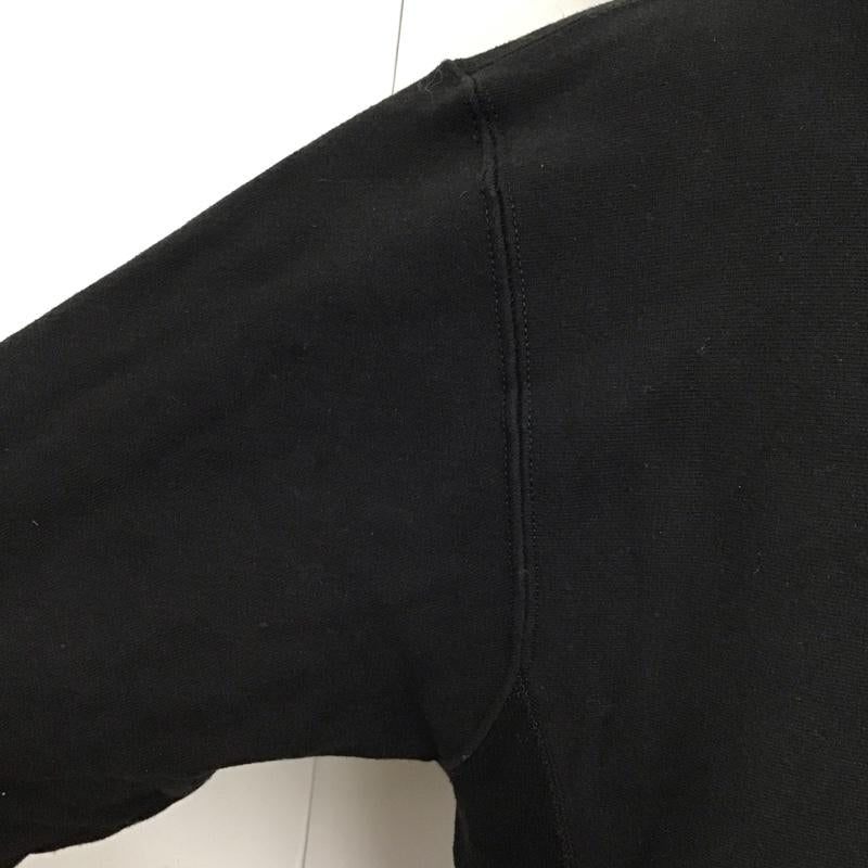 チャンピオン Champion パーカー 長袖 長袖パーカー フード付きパーカー プリントスウェット トレーナー プルオーバー L 無地 黒 / ブラック /  メンズ USED 古着 中古 10118289