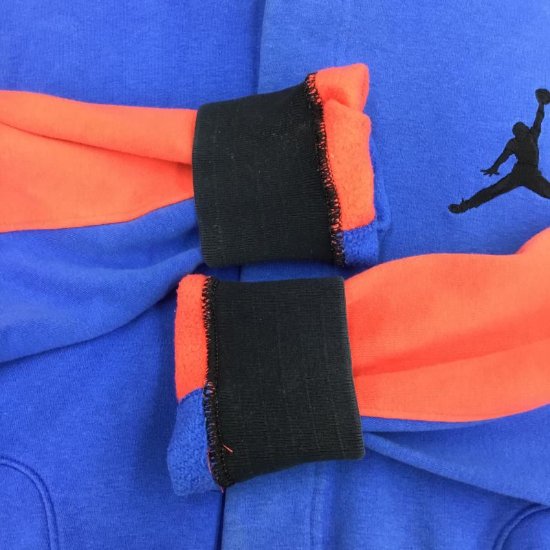 ナイキ NIKE パーカー 長袖 637316-432 JORDAN パーカー XXL ワンポイント X 刺繍 青 / ブルー / X 赤 / レッド / X 黒 / ブラック / メンズ USED 古着 中古 10136977