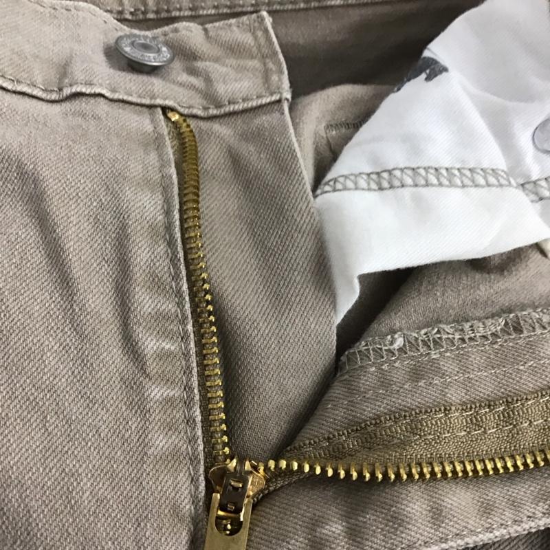 リーバイストラウスアンドコー Levi Strauss & co. パンツ デニム、ジーンズ デニムパンツ スリムパンツ カジュアルパンツ ストレッチパンツ 33インチ 無地 ベージュ / ベージュ / メンズ USED 古着 中古 10136569