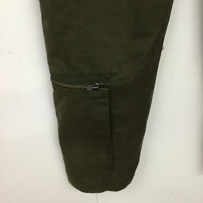 ミリタリー ミリタリー パンツ ワークパンツ、ペインターパンツ ミリタリーパンツ ワイドパンツ パラトルーパーパンツ イタリア軍 無地 カーキ / カーキ /  メンズ USED 古着 中古 10126122