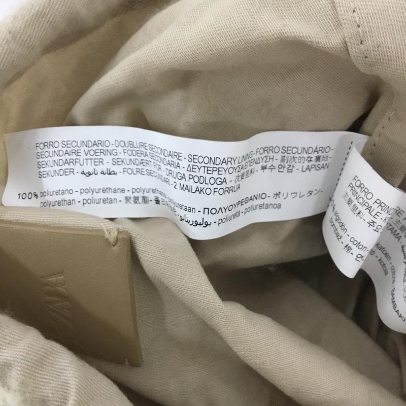 ザラ ZARA ハンドバッグ ハンドバッグ ニットバッグ 6036 010 716 無地 アイボリー / アイボリー / レディース USED 古着 中古 10126994