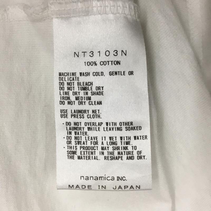 ザノースフェイス THE NORTH FACE Tシャツ 半袖 NT3103N 7ozH/SPocketTee 半袖カットソー ポケットTシャツ L ロゴ、文字 白 / ホワイト / メンズ USED 古着 中古 10116685