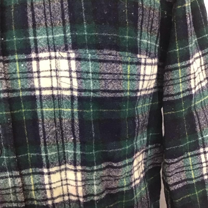 ペンドルトン PENDLETON シャツ、ブラウス 長袖 長袖シャツ カラーシャツ ポケットシャツ 長袖カットソー チェックシャツ 70s L チェック マルチカラー / マルチカラー / メンズ USED 古着 中古 10106825