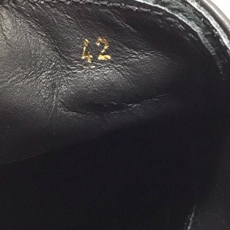オットバイユークス 8 By YOOX 革靴 革靴 ウィングチップ 42 黒 / ブラック / メンズ USED 古着 中古 10122512