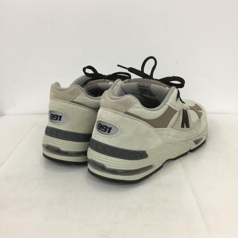 ニューバランス New Balance スニーカー スニーカー M991WIN USA11 イングランド製 箱有 US:10 ロゴ、文字 灰 / グレー / X 黒 / ブラック / メンズ USED 古着 中古 10138828