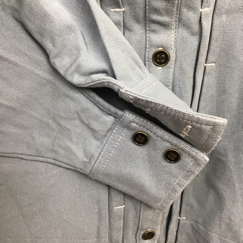 セレクトモカ select MOCA シャツ、ブラウス 長袖 10007272 FREE 無地 水色 / ライトブルー / レディース USED 古着 中古 10118352