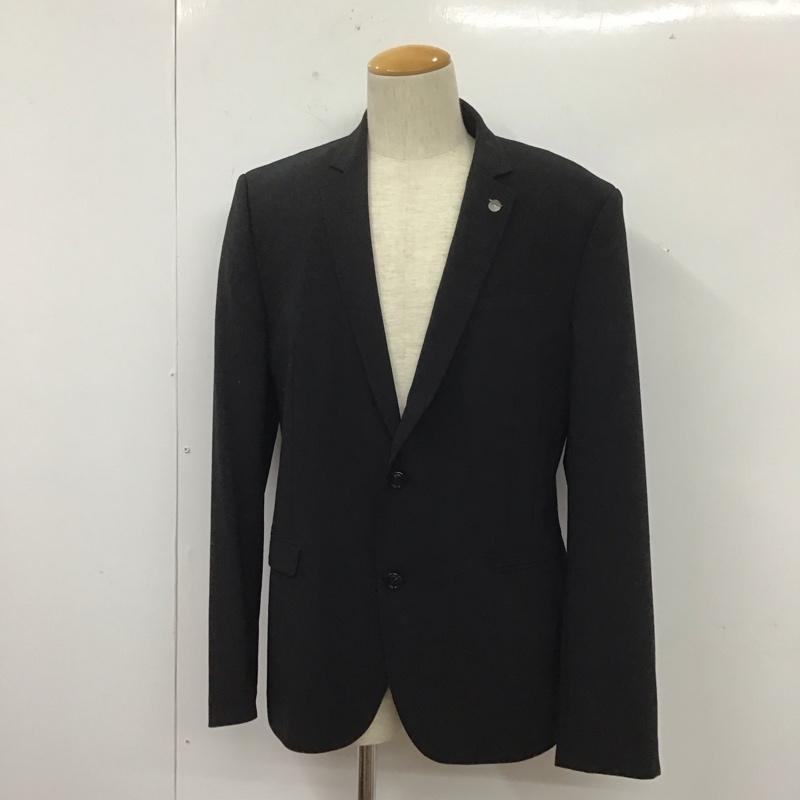 ザラメン ZARA MAN ジャケット、上着 ジャケット、ブレザー カジュアルジャケット カラージャケット スーツ アウター テーラードジャケット 無地 黒 / ブラック / メンズ USED 古着 中古 10109084
