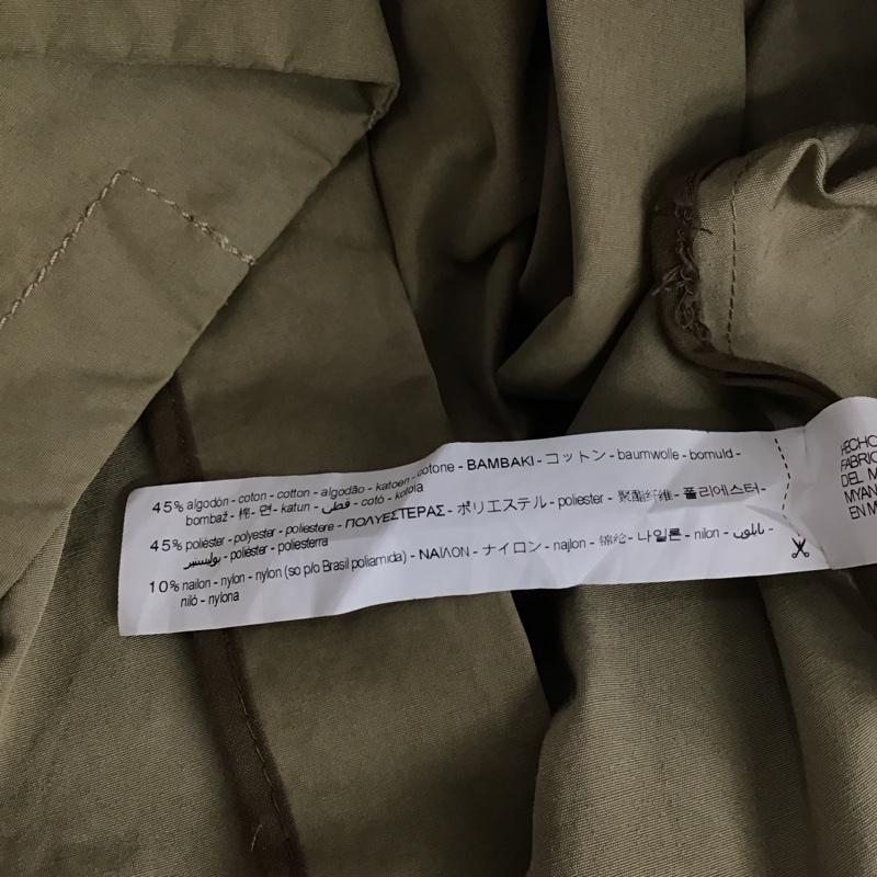 ザラ ZARA ジャケット、上着 ジャケット、ブレザー ロングコート カラージャケット アウター S 無地 カーキ / カーキ / レディース USED 古着 中古 10126676