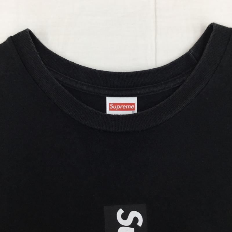 シュプリーム Supreme Tシャツ 半袖 Cross Box Logo tee XL ロゴ、文字 黒 / ブラック / メンズ USED 古着 中古 10138860