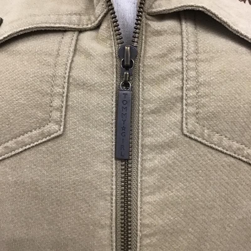 トミーガール tommy girl ジャケット、上着 ジャケット、ブレザー S 無地 ベージュ / ベージュ / レディース USED 古着 中古 10121718