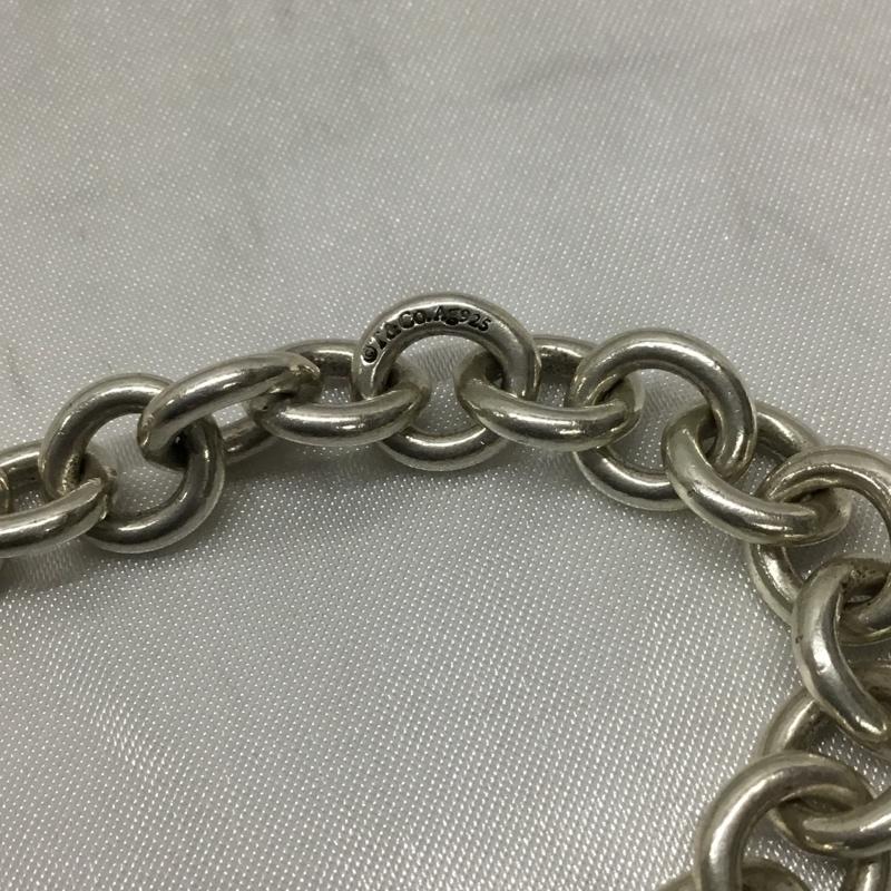 ティファニー TIFFANY&Co. アクセサリー ブレスレット、バングル チェーン 無地 銀 / シルバー / メンズ USED 古着 中古 10120920