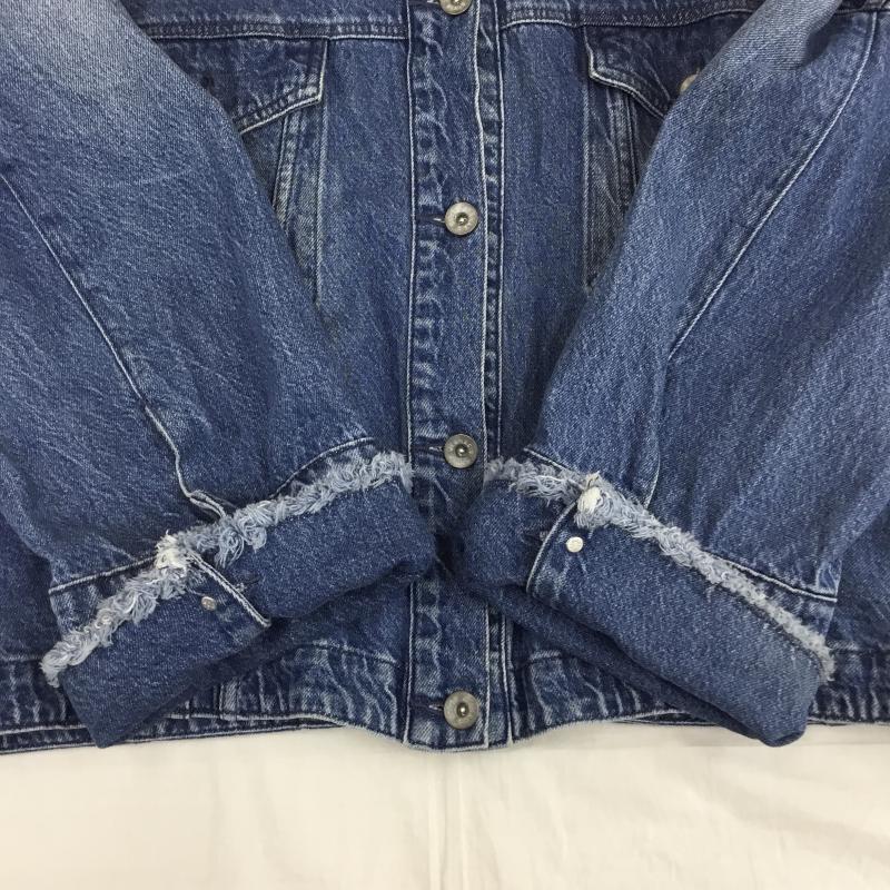 ジーナシス JEANASIS ジャケット、上着 ジャケット、ブレザー FREE 無地 青 / ブルー / レディース USED 古着 中古 10138265