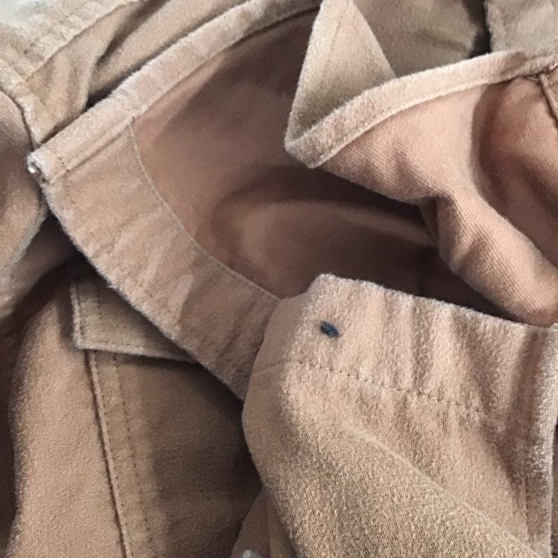 パタゴニア patagonia シャツ、ブラウス 長袖 53725FA19 ネルシャツ ワークシャツ S 無地 茶 / ブラウン / メンズ USED 古着 中古 10145234