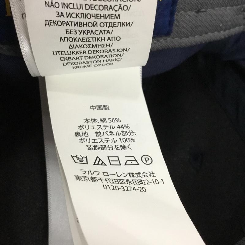 ポロラルフローレン POLO RALPH LAUREN 帽子 キャップ ONE SIZE ワンポイント 紺 / ネイビー / メンズ USED 古着 中古 10148873