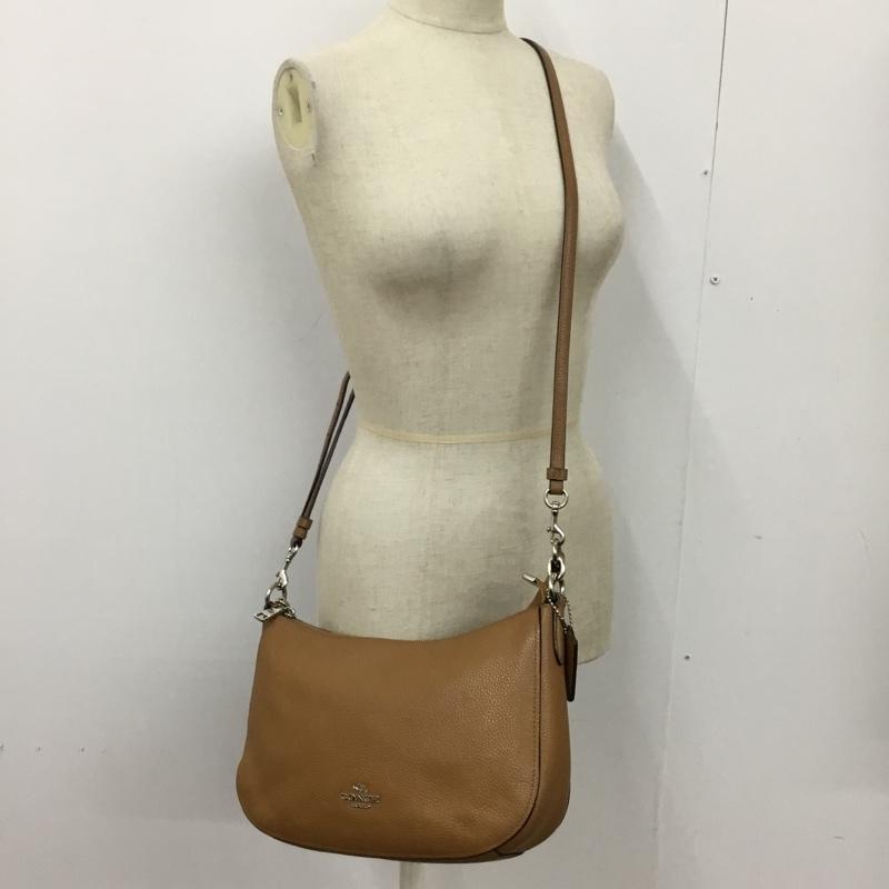 コーチ COACH ハンドバッグ ハンドバッグ 56819 ショルダーバッグ 2WAY ロゴ、文字 茶 / ブラウン / レディース USED 古着 中古 10106887