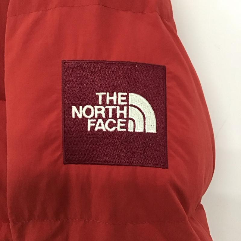 ザノースフェイス THE NORTH FACE ジャケット、上着 ジャケット、ブレザー ndw91637 キャンプシェラショート ダウンジャケット アウター L 無地 赤 / レッド / レディース USED 古着 中古 10135006