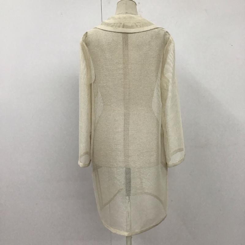 ピエール カルダン pierre cardin ジャケット、上着 ジャケット、ブレザー カジュアルジャケット カラージャケット ポケットジャケット アウター 38 無地 白 / ホワイト / レディース USED 古着 中古 10122448