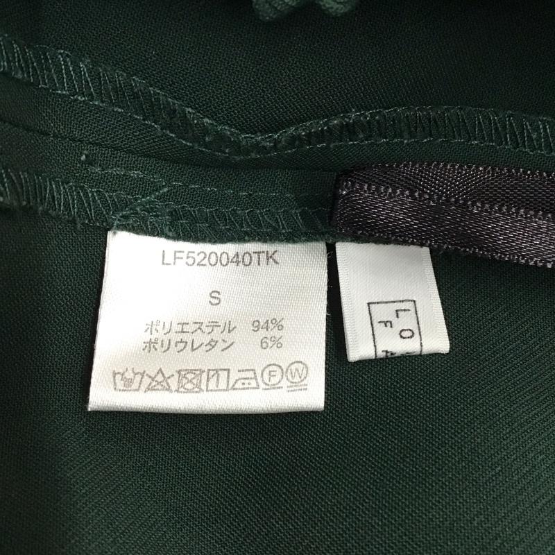 ローリーズファーム LOWRYS FARM パンツ スラックス LF520040TK カラーフレアパンツ S 無地 緑 / グリーン / レディース USED 古着 中古 10115856