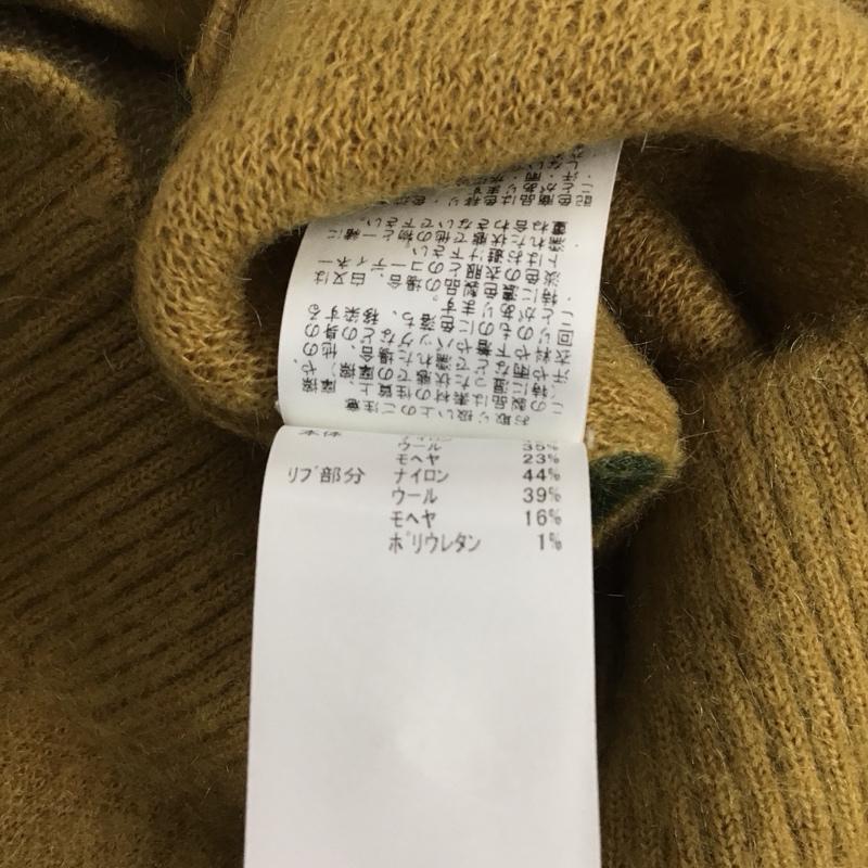 ビームスプラス BEAMS + ニット、セーター 長袖 モヘヤ M 無地 マスタード / マスタード / X 茶 / ブラウン / X 緑 / グリーン / X えんじ / ワインレッド / X 青 / ブルー / X 灰 / グレー / X 白 / ホワイト / メンズ USED 古着 中古 10111780