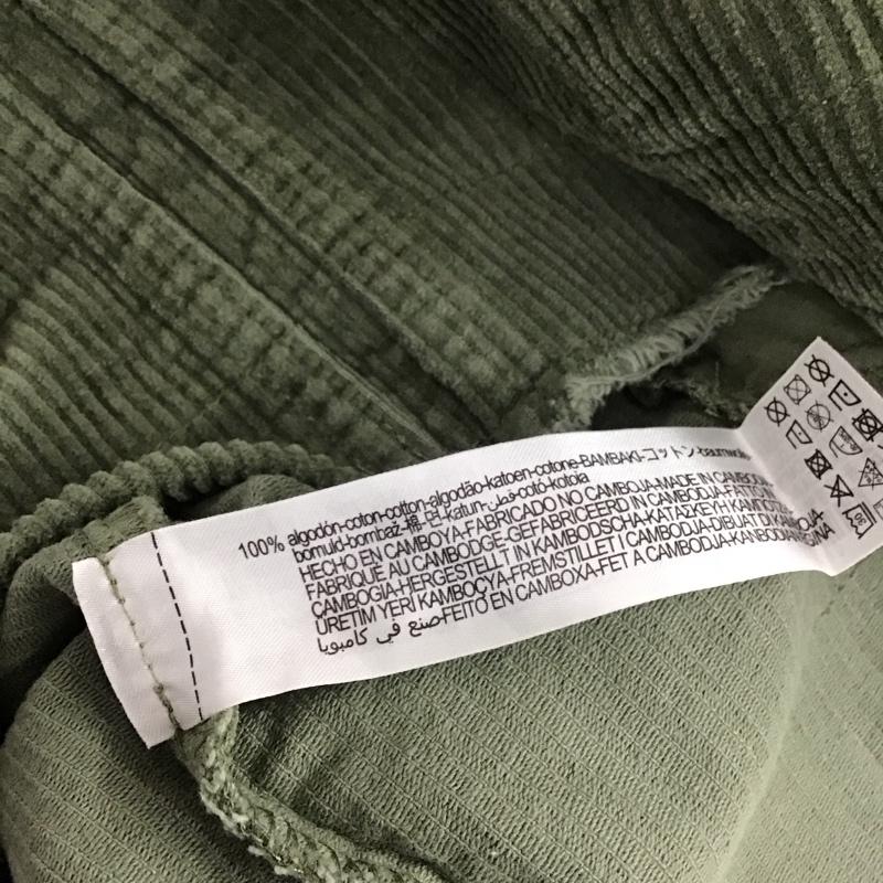 ザラ ZARA ジャケット、上着 ジャケット、ブレザー コーデュロイ シャツジャケット M 無地 カーキ / カーキ / レディース USED 古着 中古 10110283