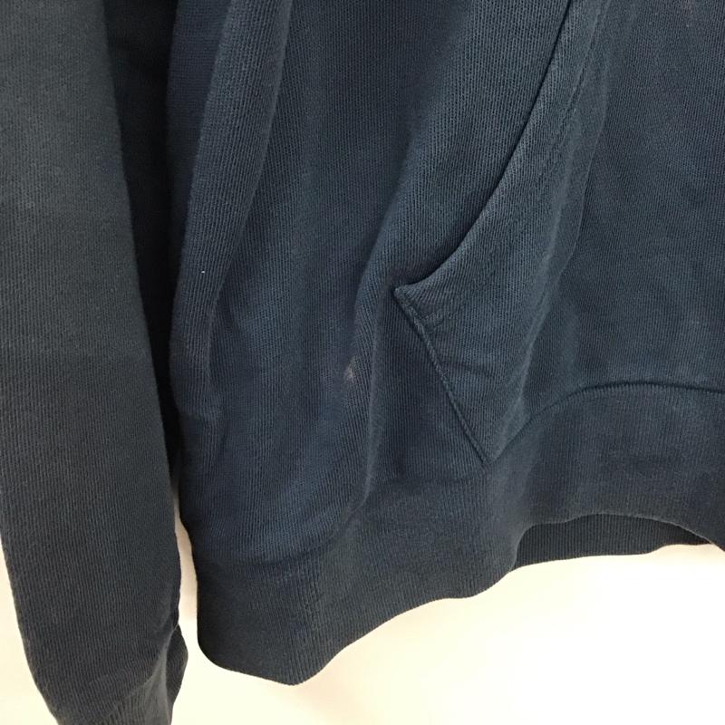 シュプリーム Supreme カットソー 長袖 16AW Rugbysweatshirt 長袖カットソー ポロシャツ L ロゴ、文字 紺 / ネイビー / メンズ USED 古着 中古 10134800