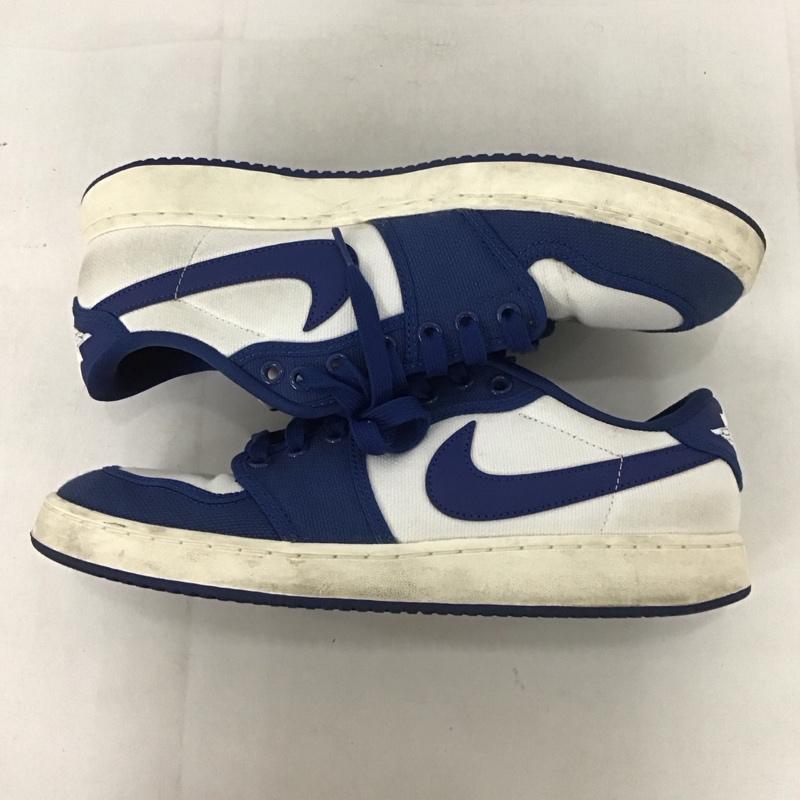 ナイキ NIKE スニーカー スニーカー DX4981-103 AJKO 1 LOW 27.5cm 箱有 27.5cm ロゴ、文字 白 / ホワイト / X 青 / ブルー / メンズ USED 古着 中古 10139319