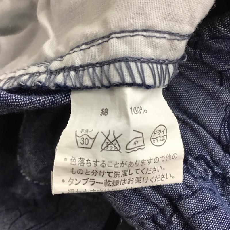 ワイルドシングス WILD THINGS パンツ ショートパンツ ショートパンツ ハーフパンツ カジュアルパンツ S プリント インディゴ / インディゴ / メンズ USED 古着 中古 10133203