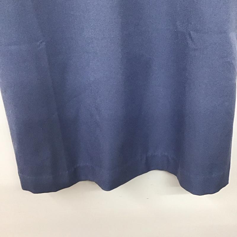 ロペピクニック ROPE PICNIC ワンピース ロングスカート ノースリーブワンピース ロングワンピース サイドジップ 36 無地 青 / ブルー / レディース USED 古着 中古 10137571