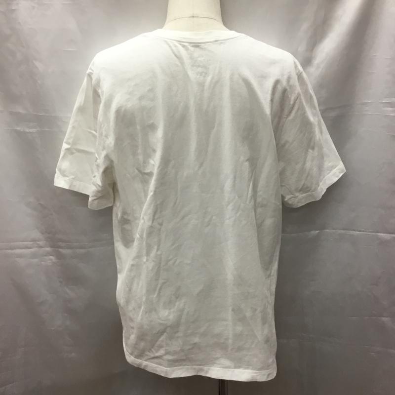 ナイキ NIKE Tシャツ 半袖 ar5005-101 半袖カットソー プリントTシャツ クルーネックカットソー XXL ロゴ、文字 白 / ホワイト /  メンズ USED 古着 中古 10108518