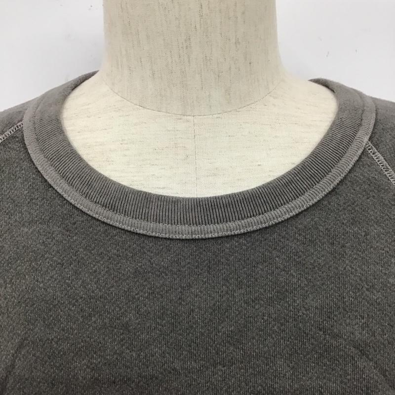 グッドオン Good On トレーナー 長袖 XL 無地 チャコールグレー / チャコールグレー / メンズ USED 古着 中古 10108096